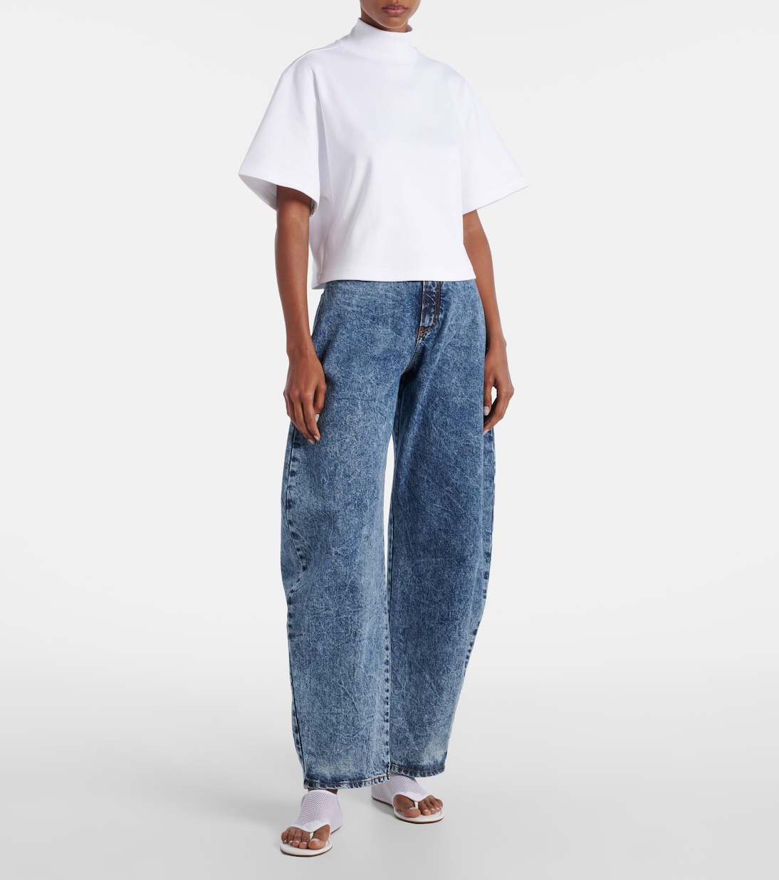 Sandalen Flex aus Mesh | Alaïa