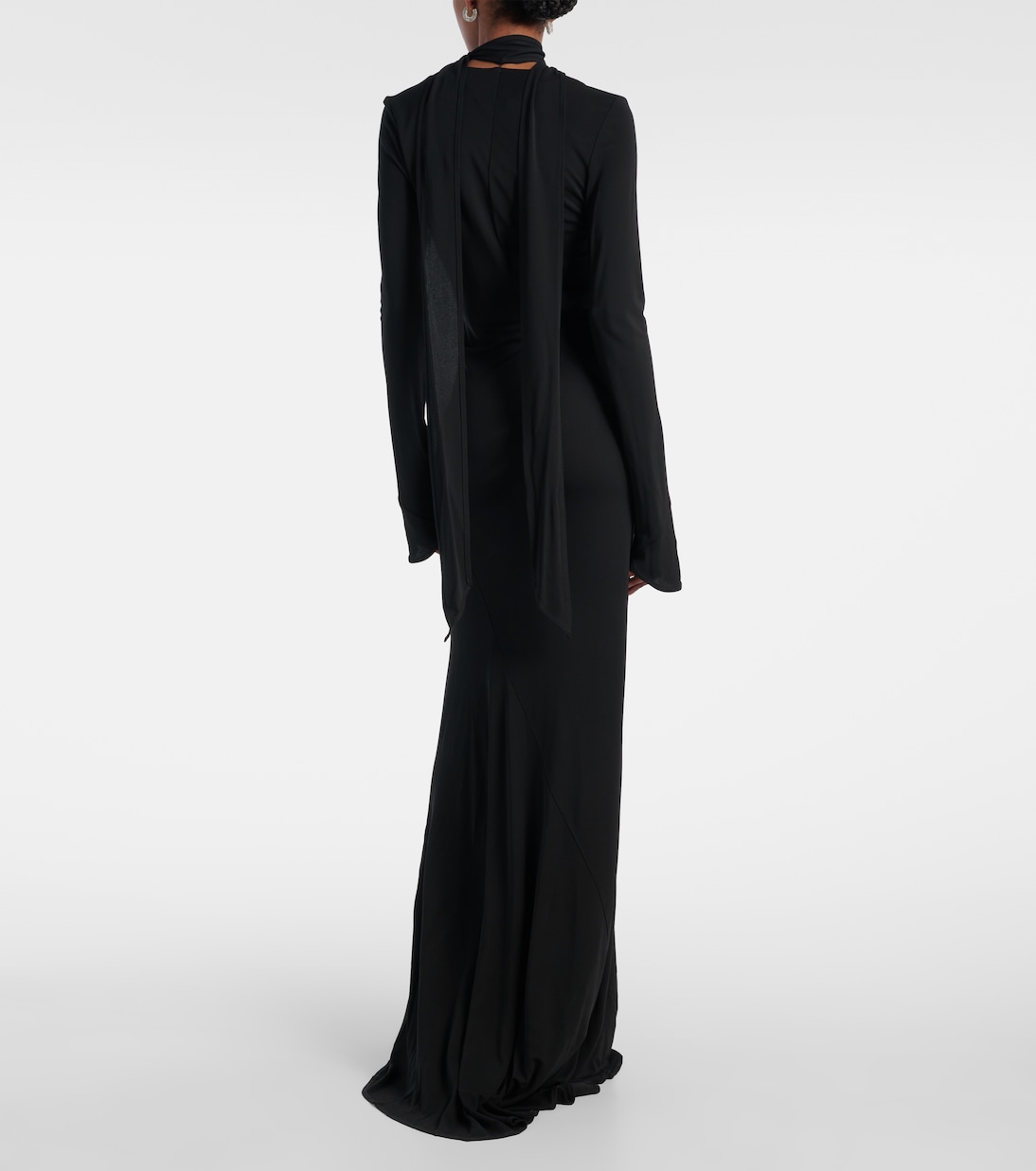 Maxikleid aus Crêpe | The Attico