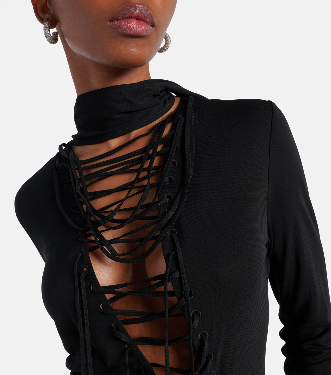 Maxikleid aus Crêpe | The Attico