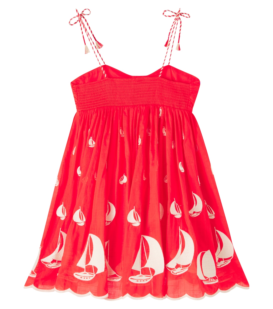 Abito Scarborough in cotone con stampa | Zimmermann Kids