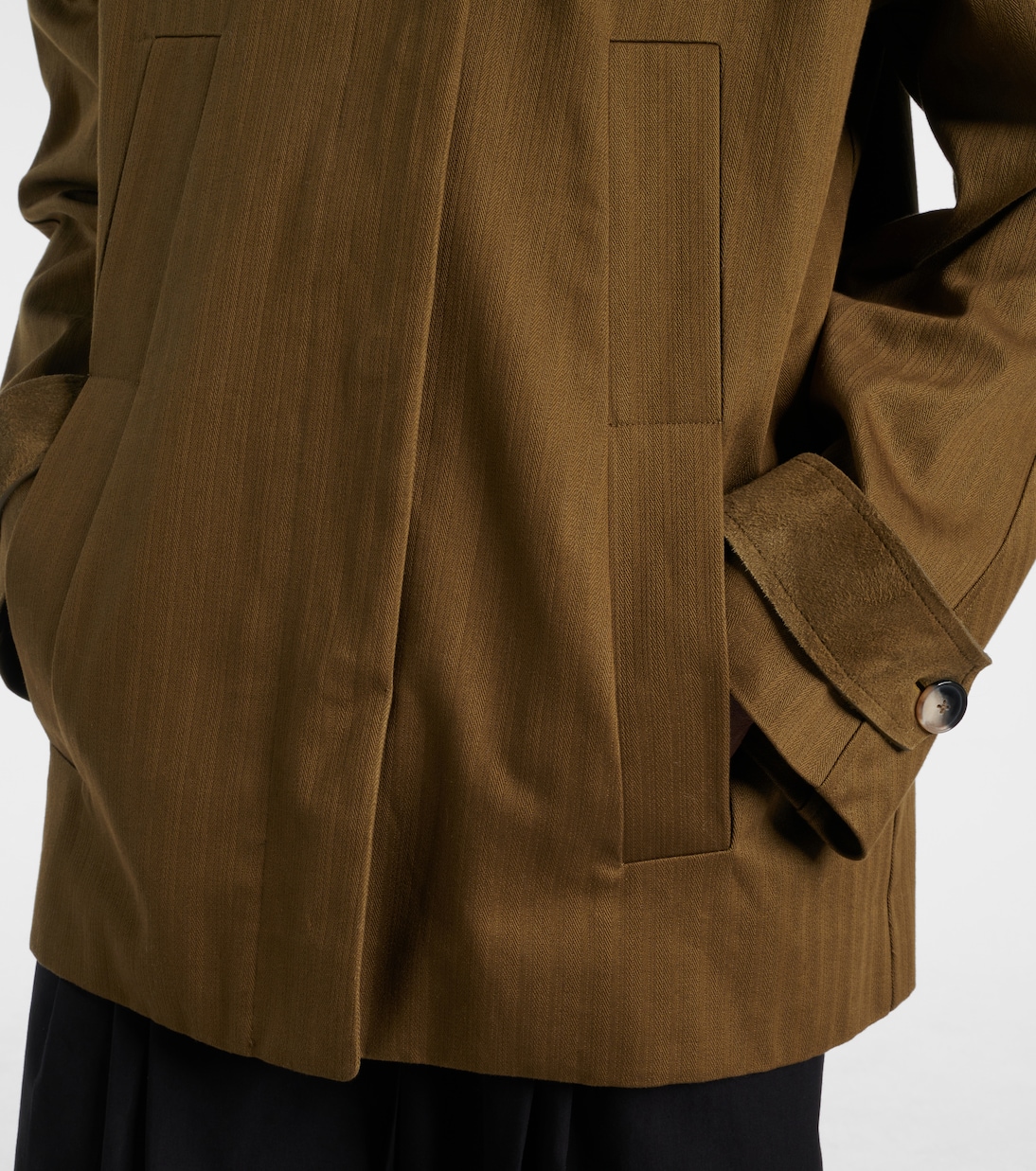 Chaqueta Angela de algodón espigado | Proenza Schouler