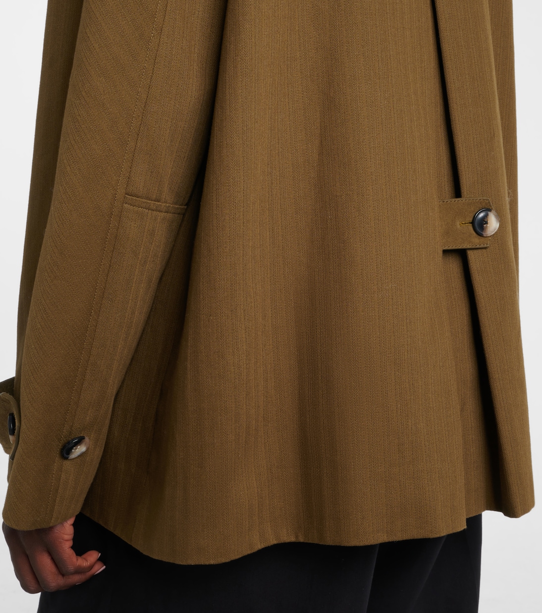 Chaqueta Angela de algodón espigado | Proenza Schouler