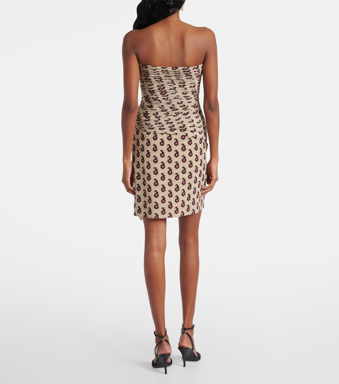 Bow-detail silk minidress | Valentino