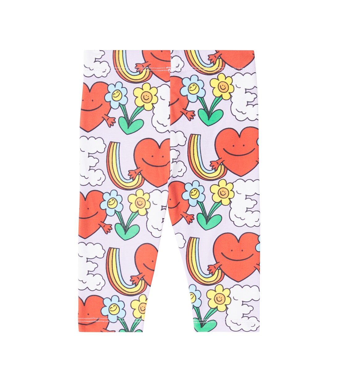 Baby Rainbow Love cotton leggings | Stella McCartney Kids