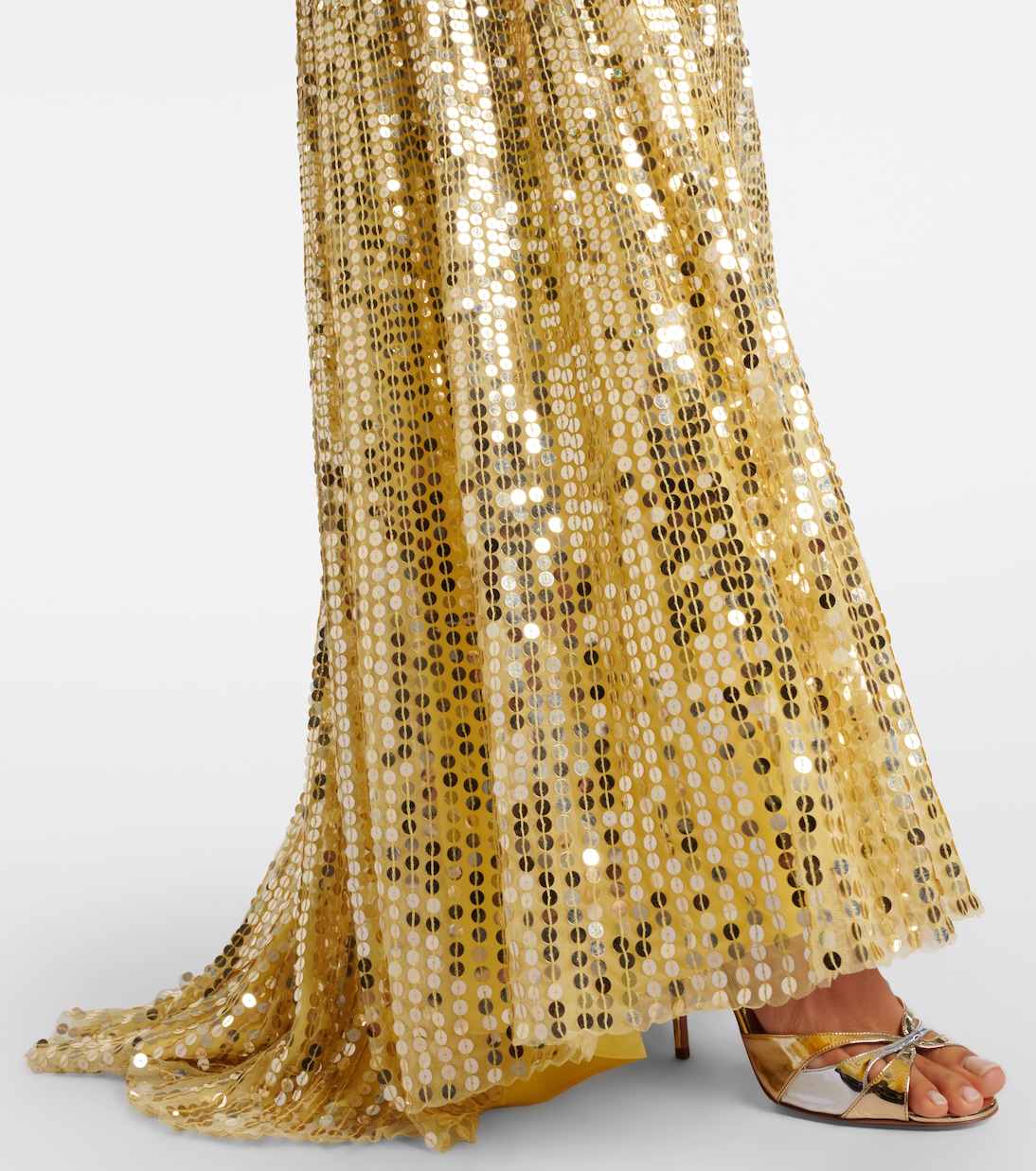 Robe longue bustier Sarai à sequins | Jenny Packham