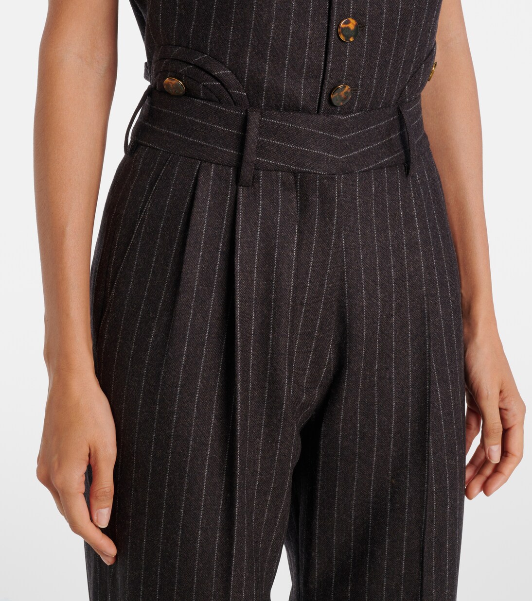 Pantaloni regular Fox in lana e cashmere | Blazé Milano