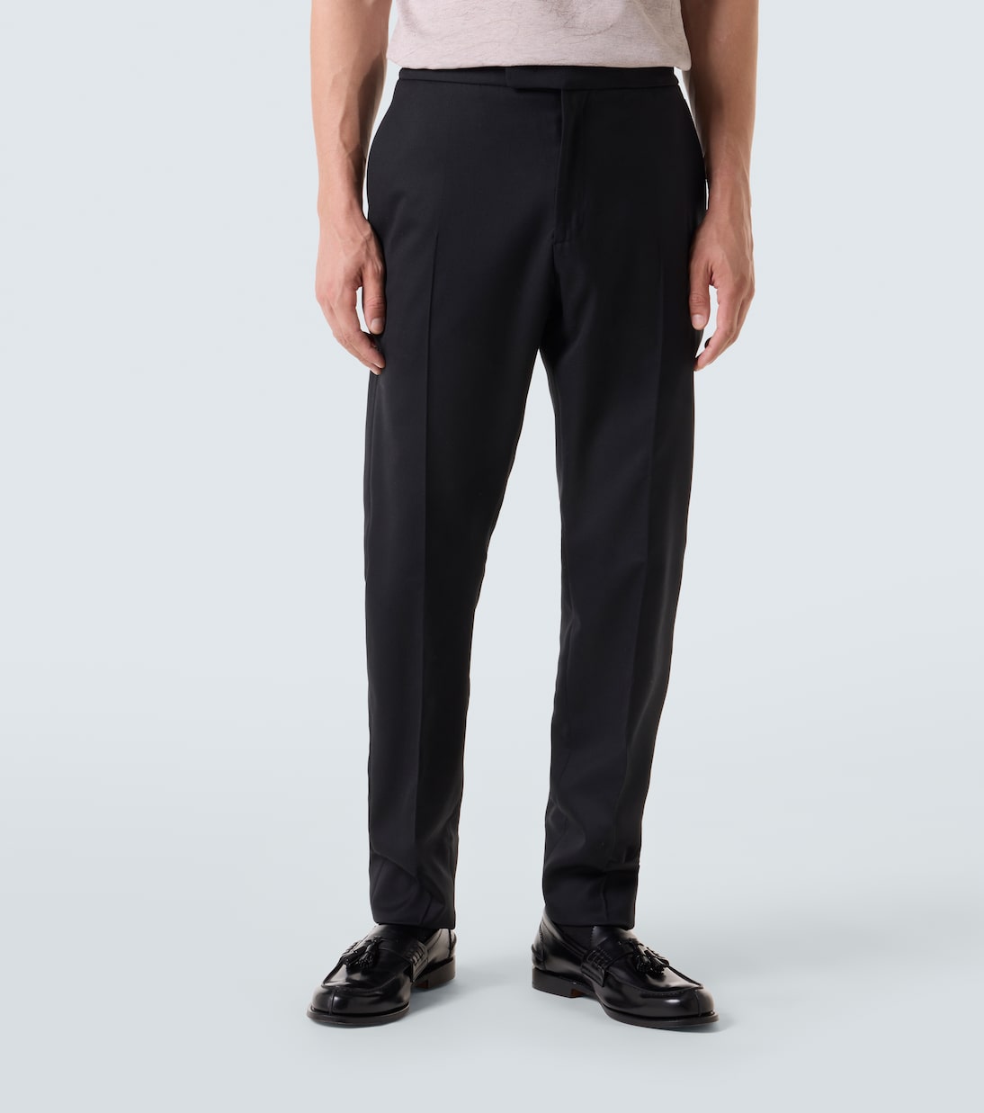 Wool straight pants | Berluti