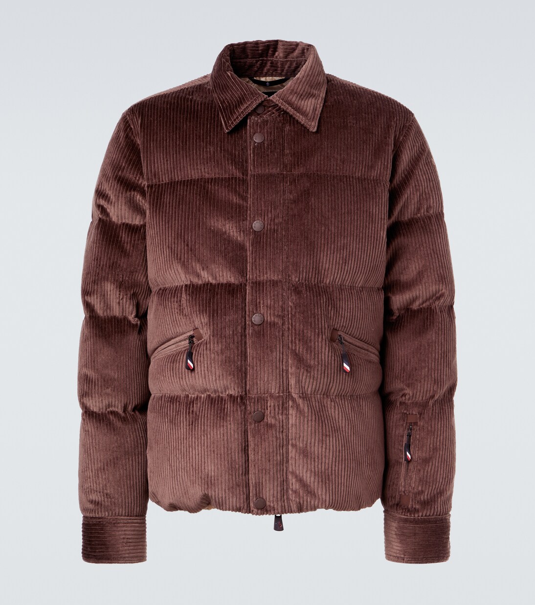 Elgon cotton corduroy down ski jacket | Moncler Grenoble