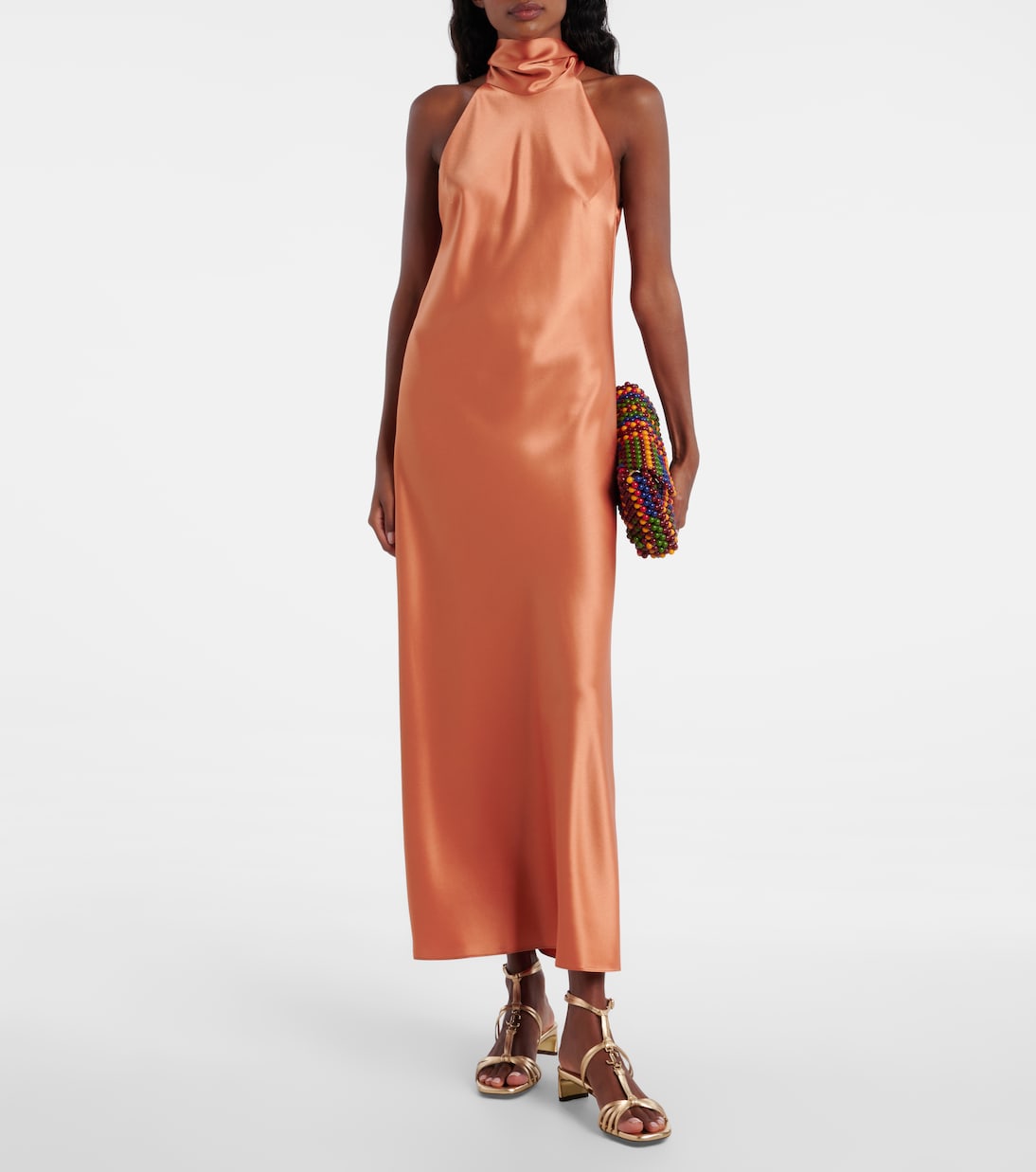 Sandalen Frann 35 aus Metallic-Leder  | Jimmy Choo