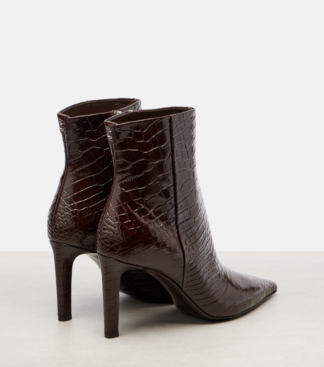 Frankie 85 leather ankle boots | Jimmy Choo