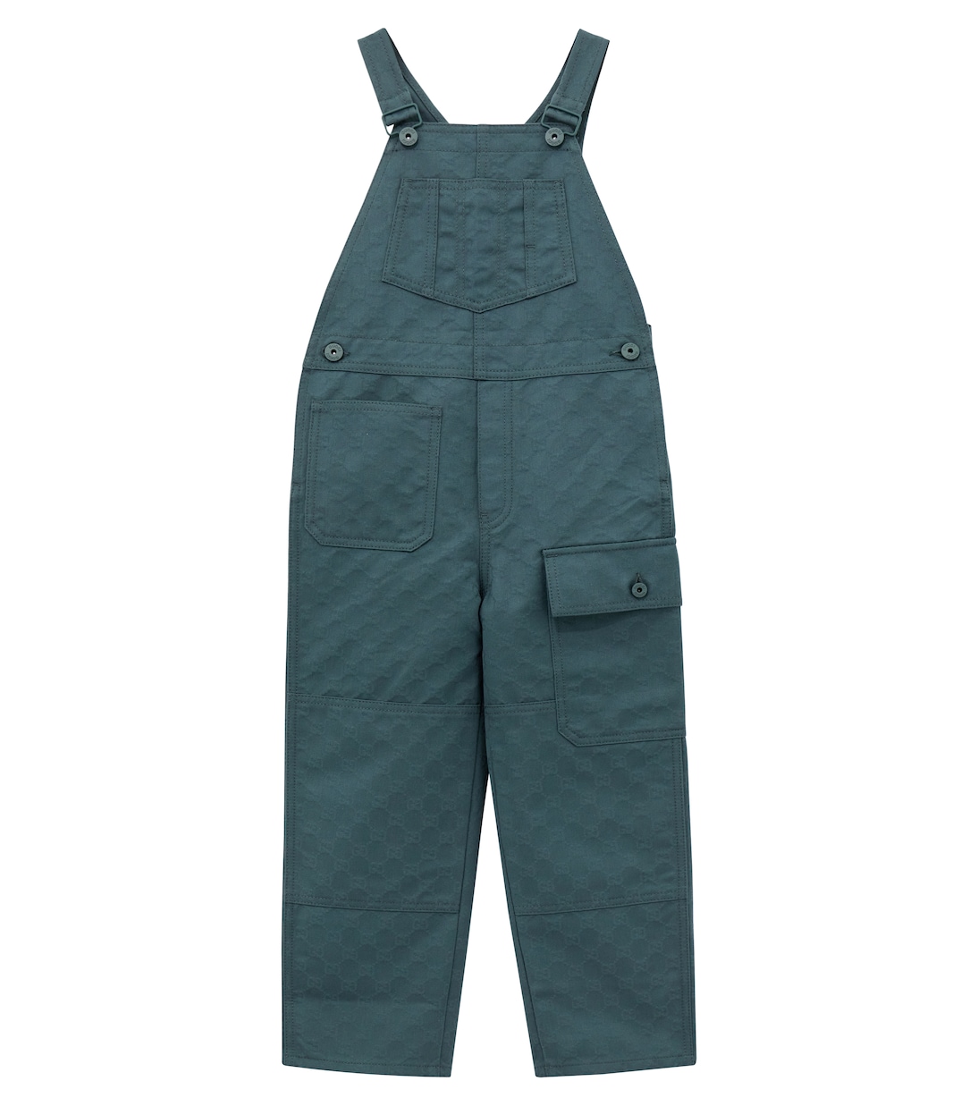 GG cotton gabardine overalls | Gucci Kids