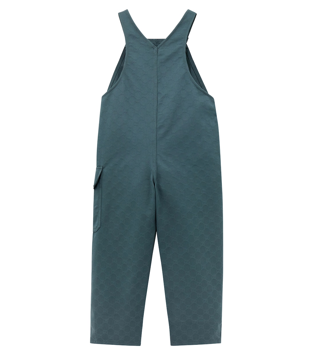 GG cotton gabardine overalls | Gucci Kids