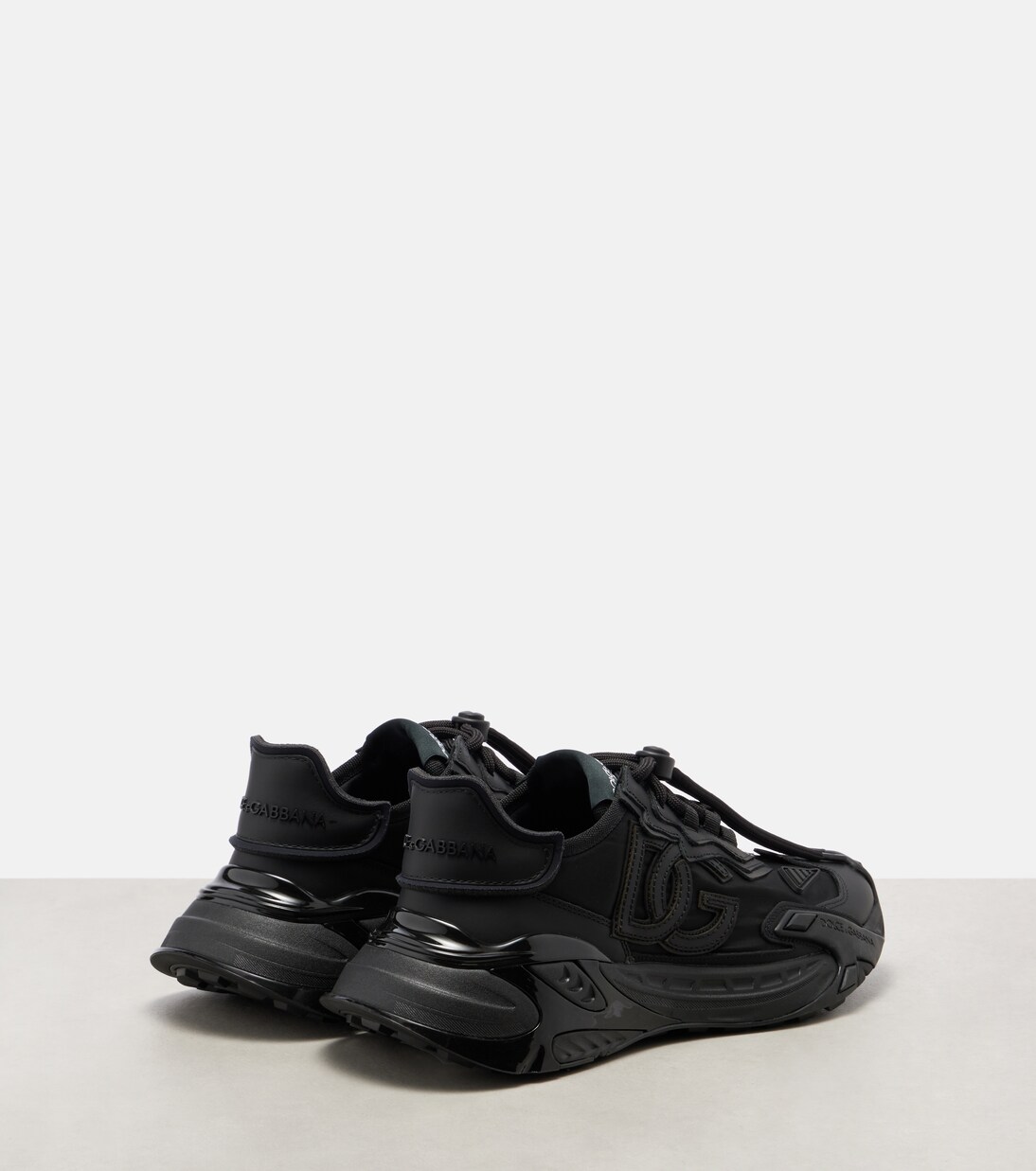 Fast leather-trimmed sneakers | Dolce&Gabbana