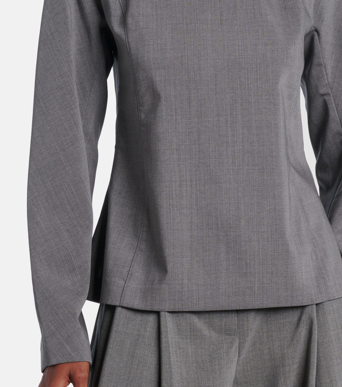 Blouse en laine mélangée | Jacquemus