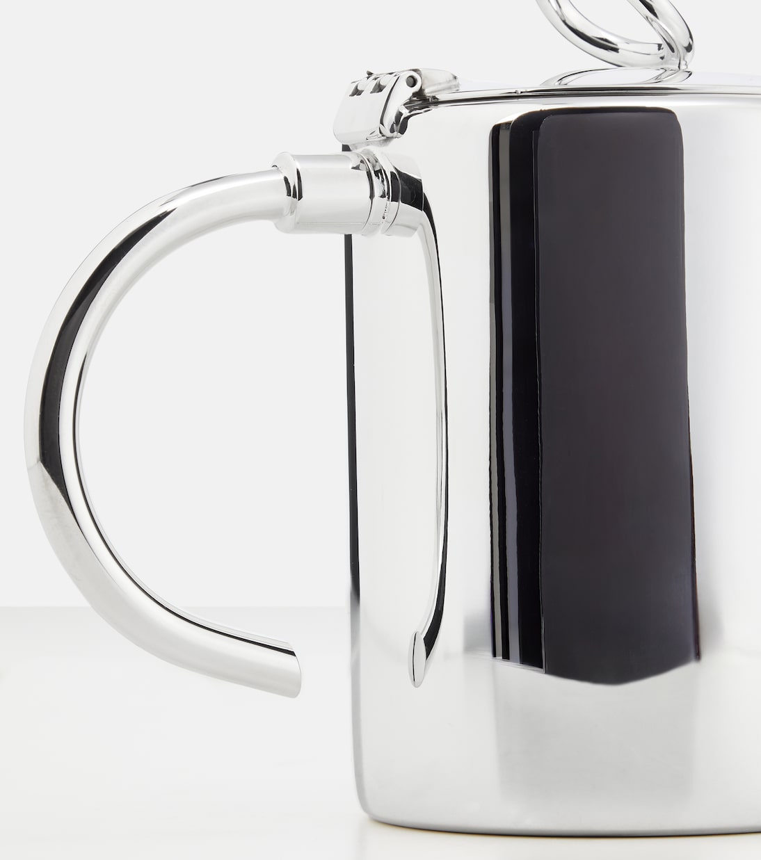Vertigo silver-plated teapot by Andrée Putman | Christofle