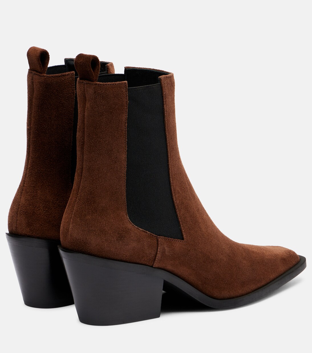 Ankle Boots Leo aus Veloursleder | A.Emery