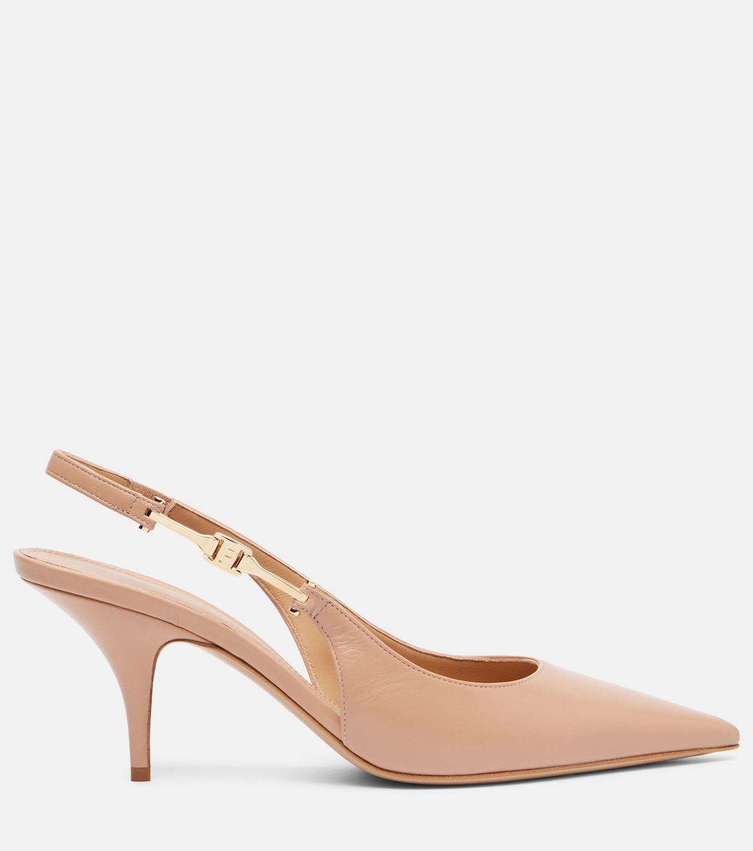 Tally 70 leather slingback pumps | Ferragamo