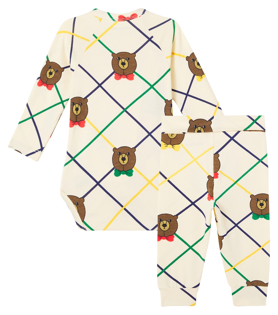 Baby bodysuit and leggings set | Mini Rodini