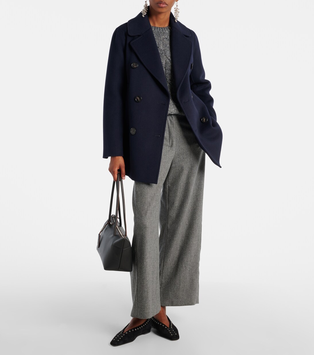 Floria virgin wool straight pants | 'S Max Mara