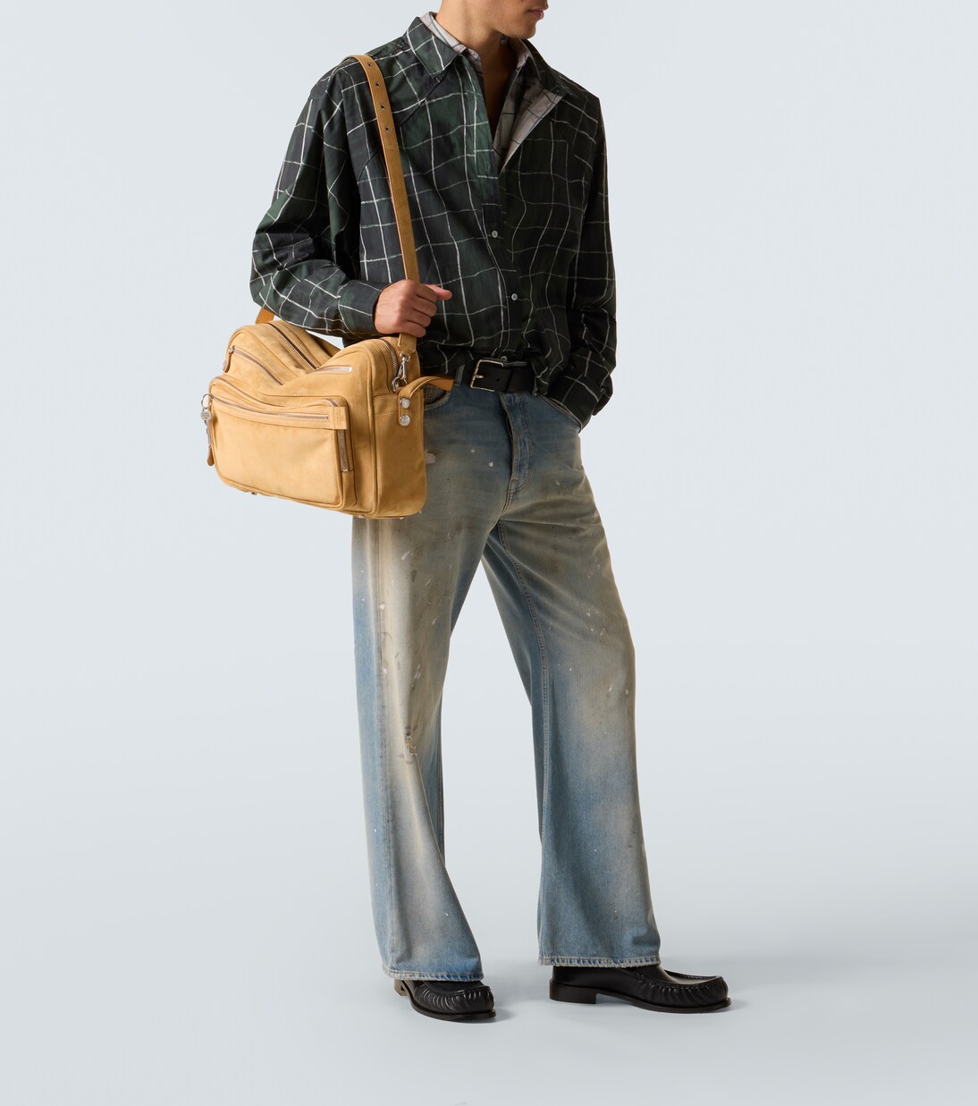 Camero suede shoulder bag | Acne Studios