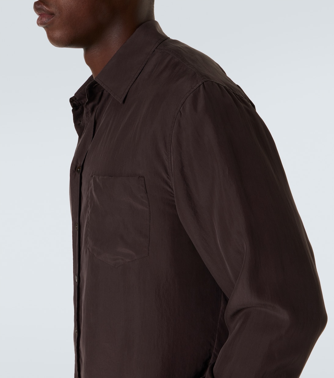 Fiska silk shirt | The Row