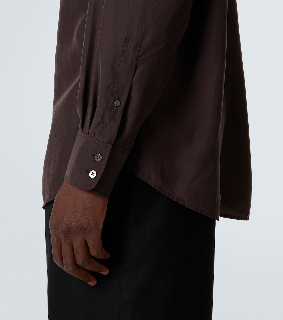Fiska silk shirt | The Row