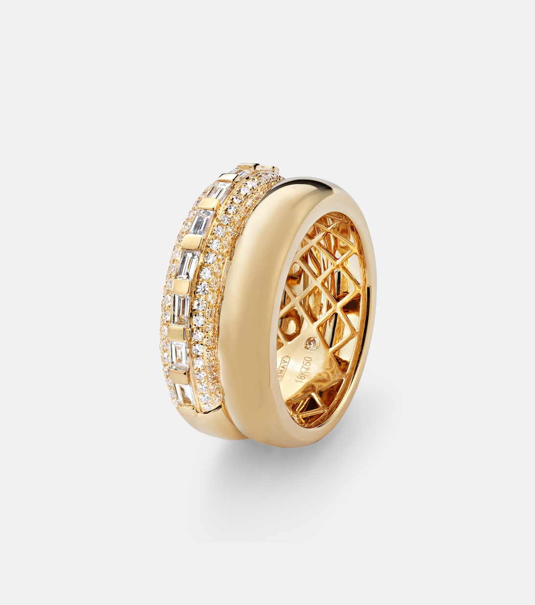 Bague Orbit en or 18 ct et diamants | Shay Jewelry