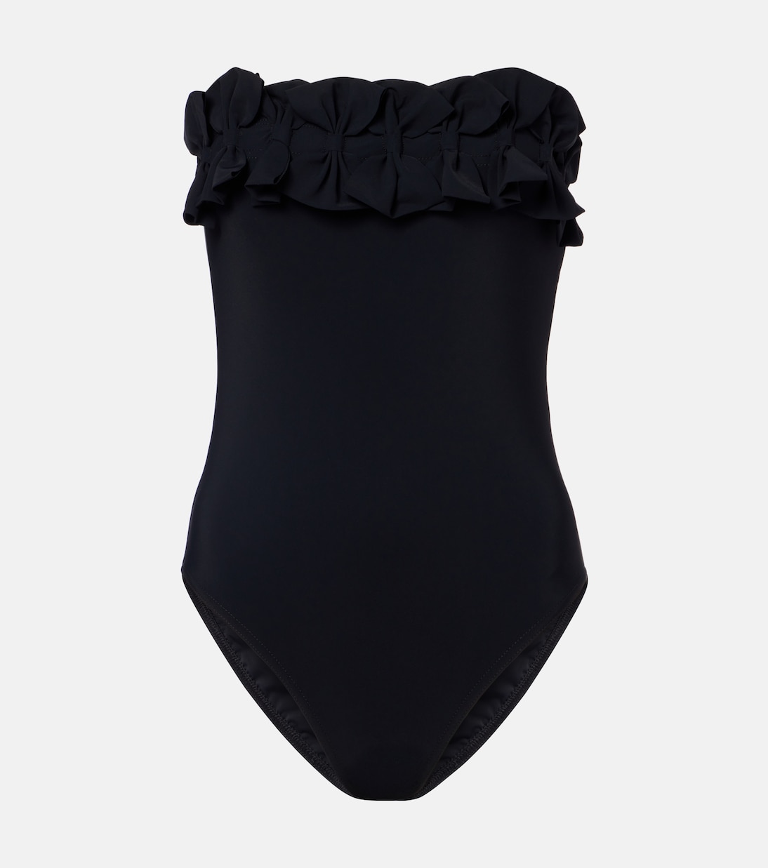 Freya bow-detail bandeau swimsuit | Karla Colletto