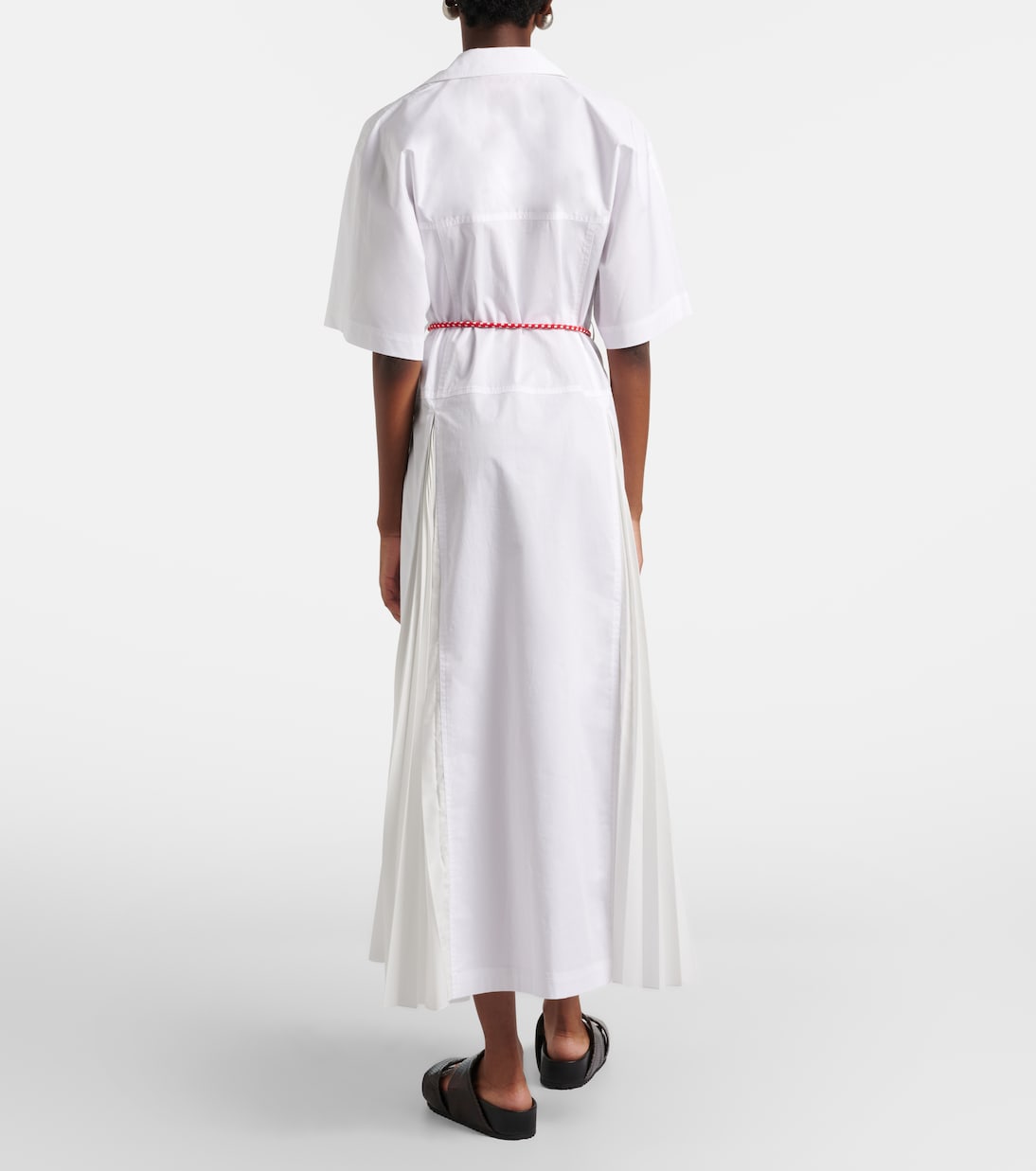 Hemdblusenkleid aus einem Baumwollgemisch | Plan C