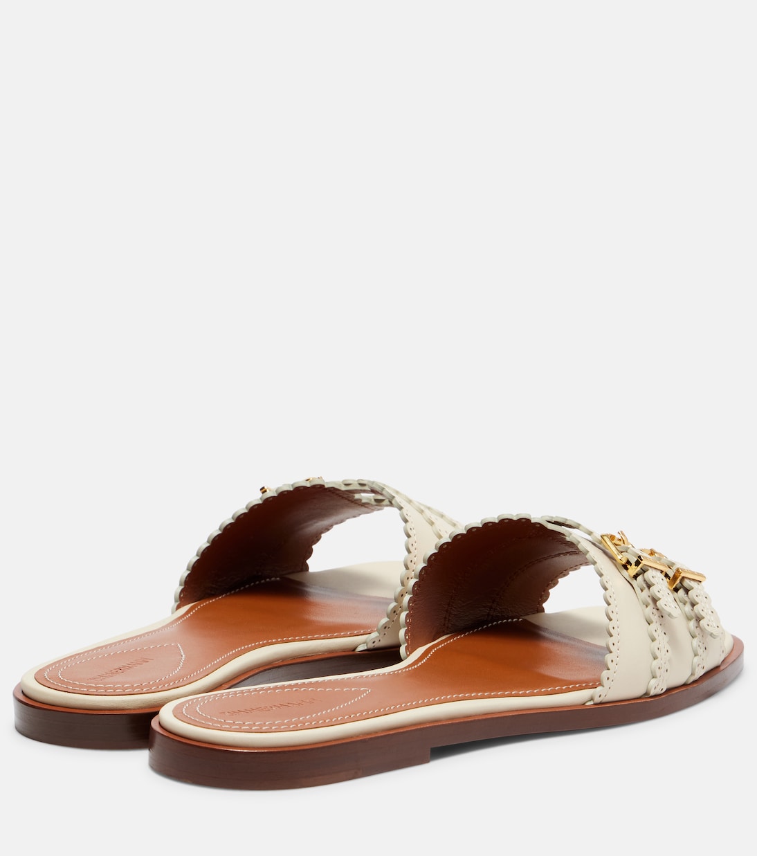 Mules Goldie en cuir | Zimmermann