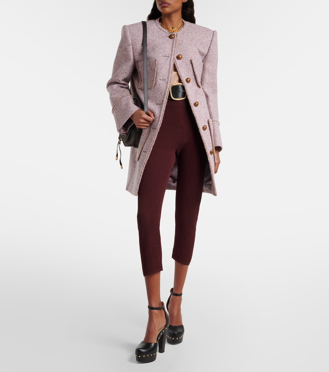 Knitted capri pants | Chloé