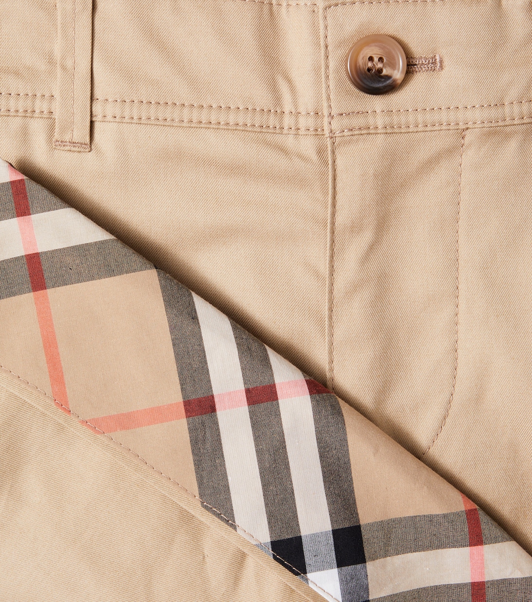Shorts Burberry Check aus Baumwolle | Burberry Kids