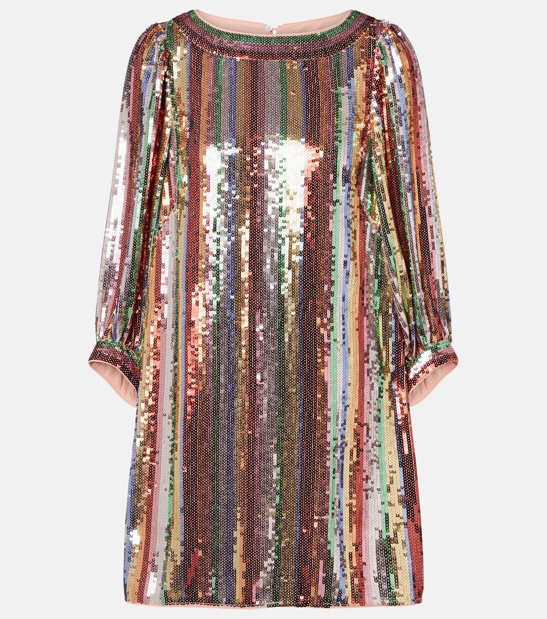 Laurie sequined striped minidress | Rixo