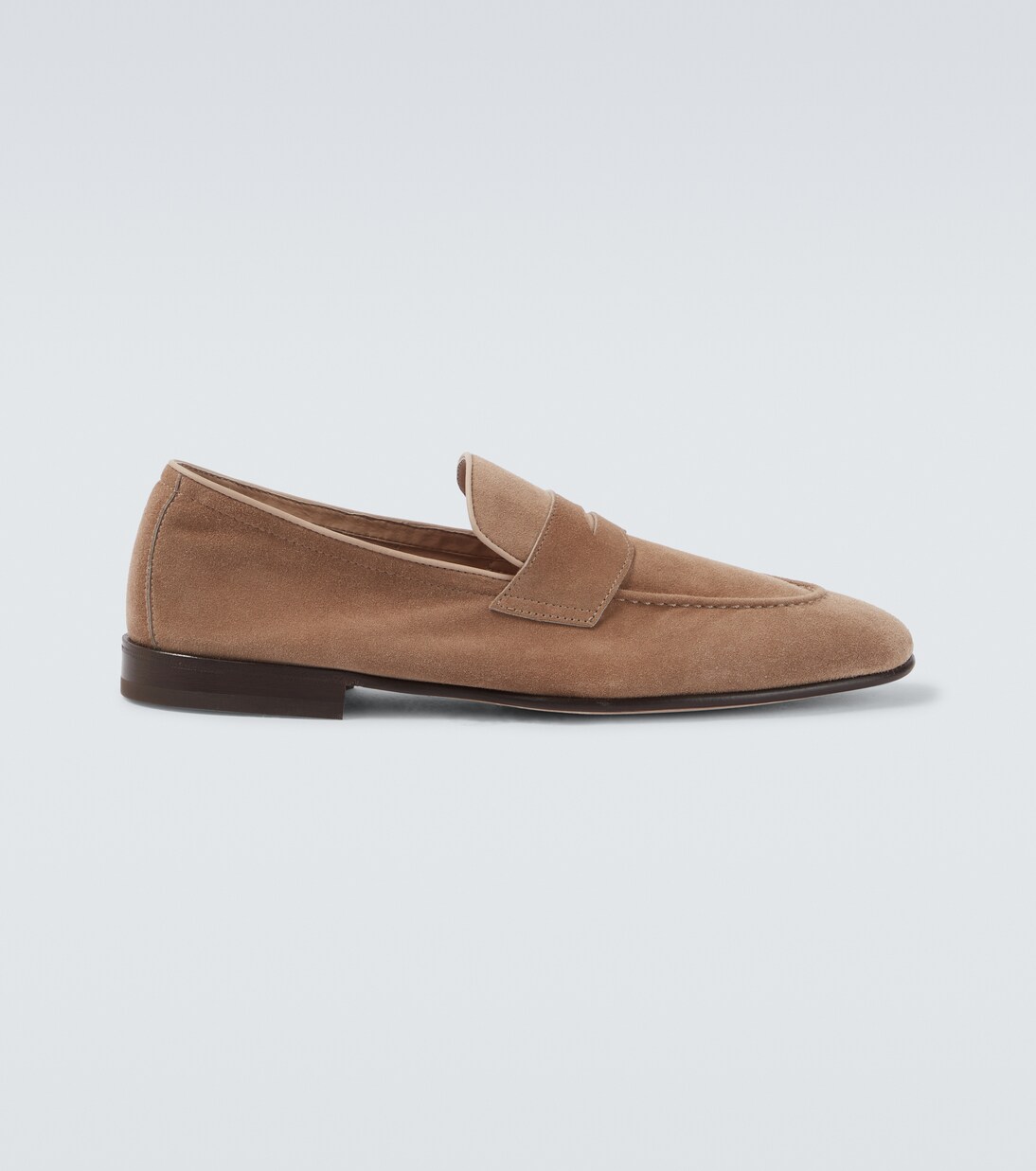 Loafers aus Veloursleder | Brunello Cucinelli