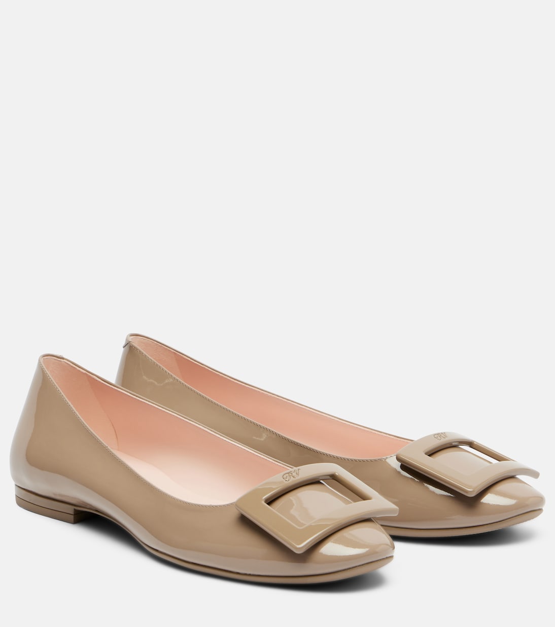Gommettine patent leather ballet flats | Roger Vivier