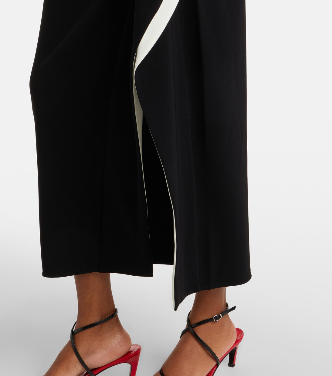 Cella ruffled crêpe maxi skirt | Proenza Schouler
