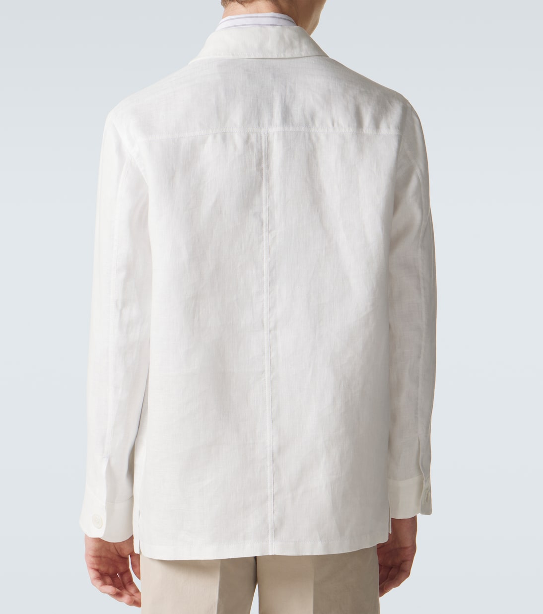 Jacke aus Leinen und Baumwolle | Brioni