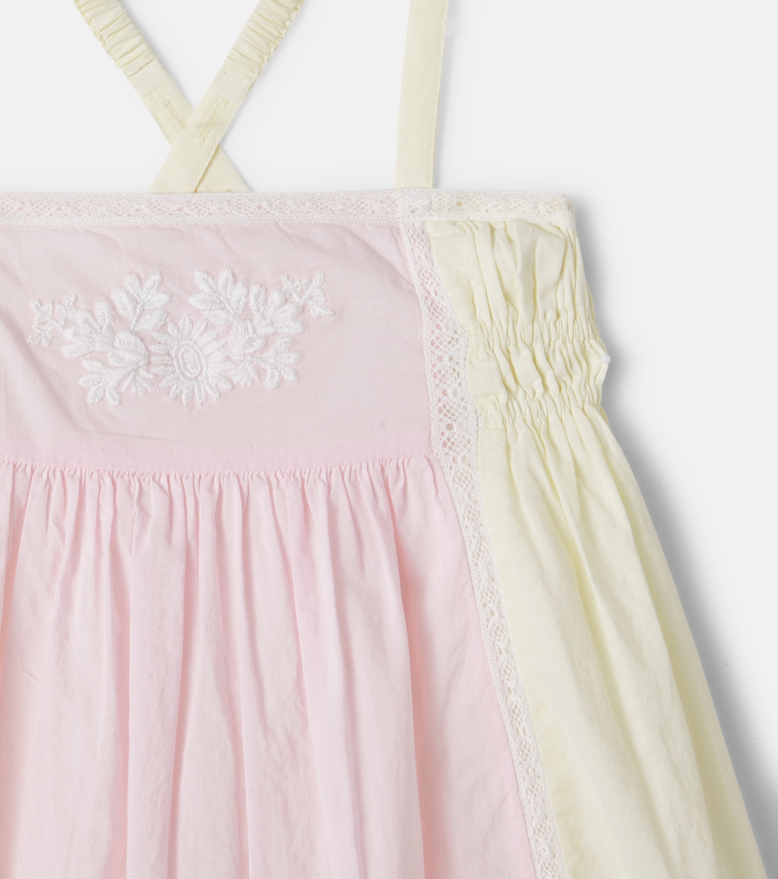 Besticktes Kleid Marcelina aus Baumwolle | Louise Misha