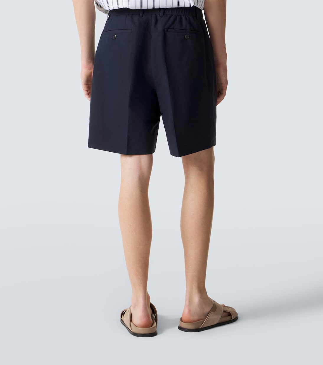 Shorts aus Leinen und Baumwolle | Brioni