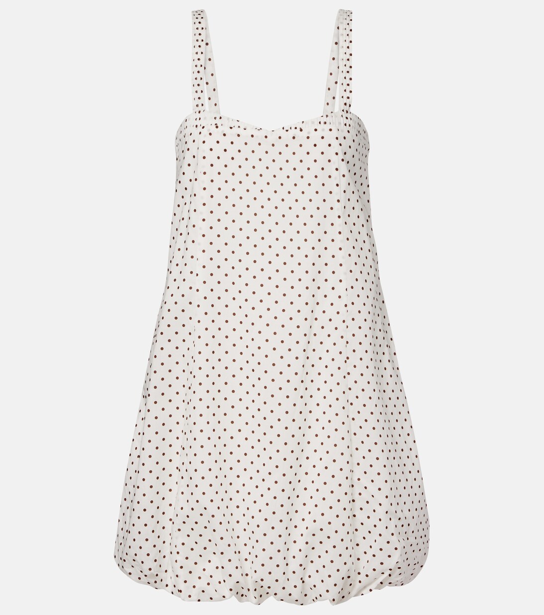 Sky polka-dot balloon minidress | Posse