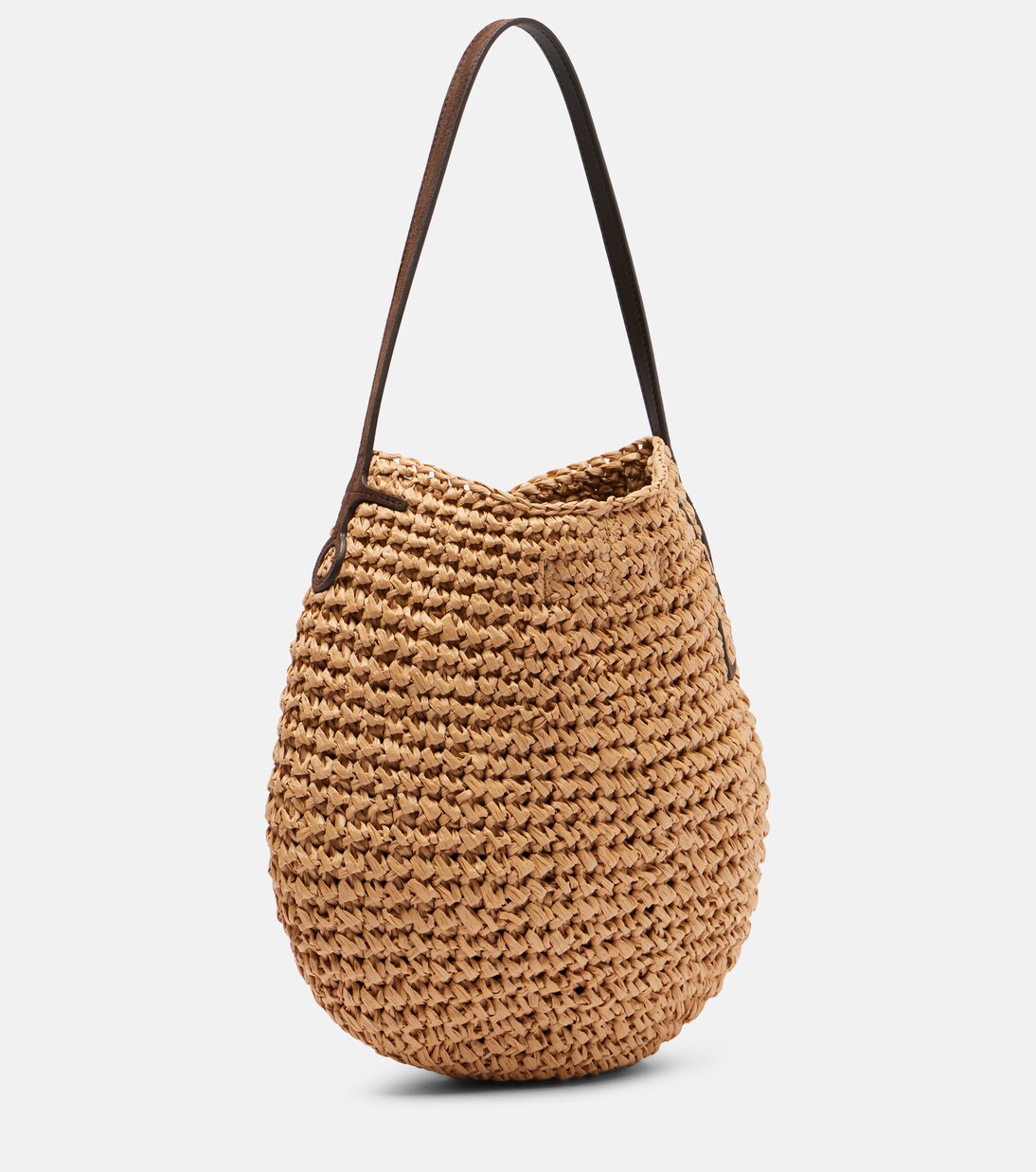 Bulb Small raffia bucket bag | JW Anderson