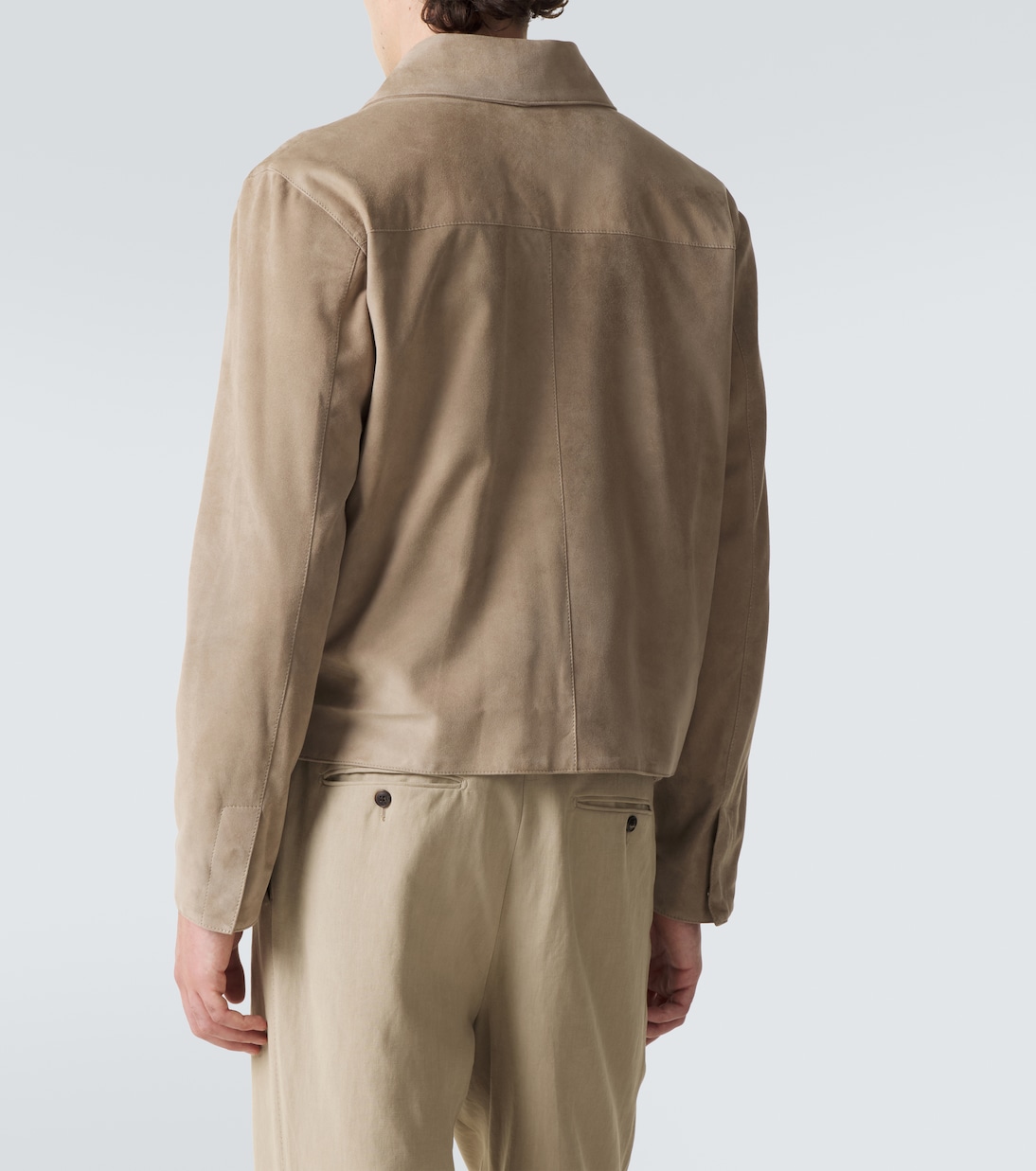 Suede blouson jacket | Stòffa