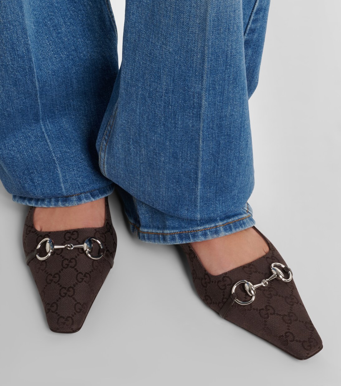 Vittoria GG canvas ballet flats | Gucci