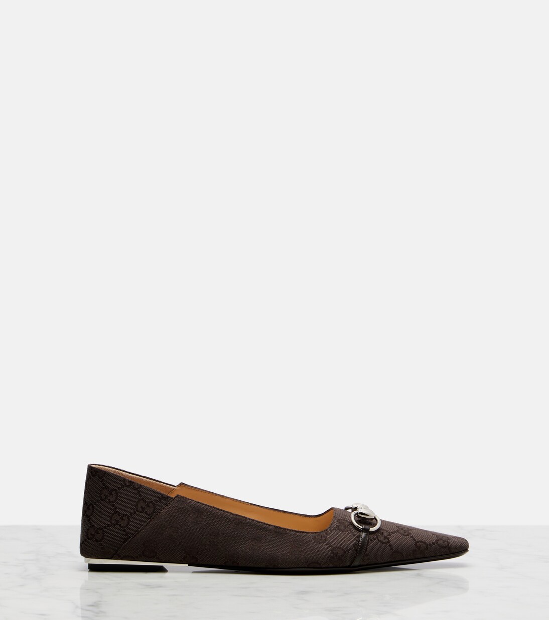 Vittoria GG canvas ballet flats | Gucci