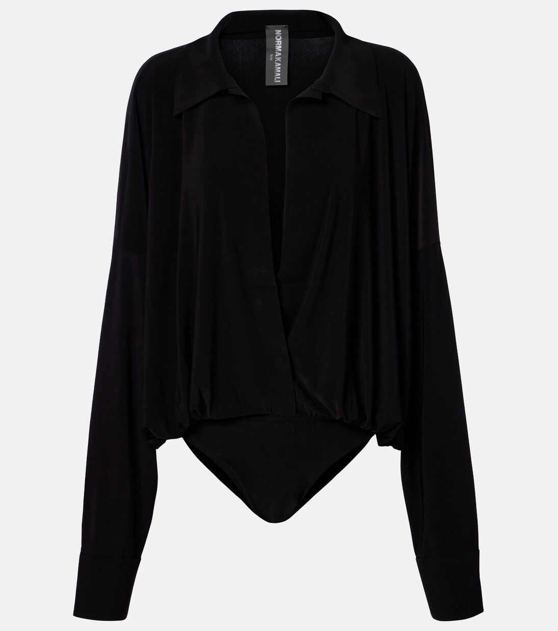 Oversized jersey bodysuit | Norma Kamali