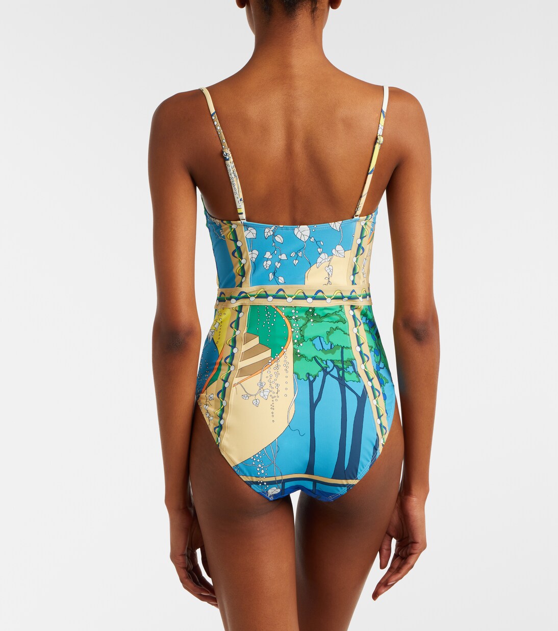Bedruckter Badeanzug | Tory Burch