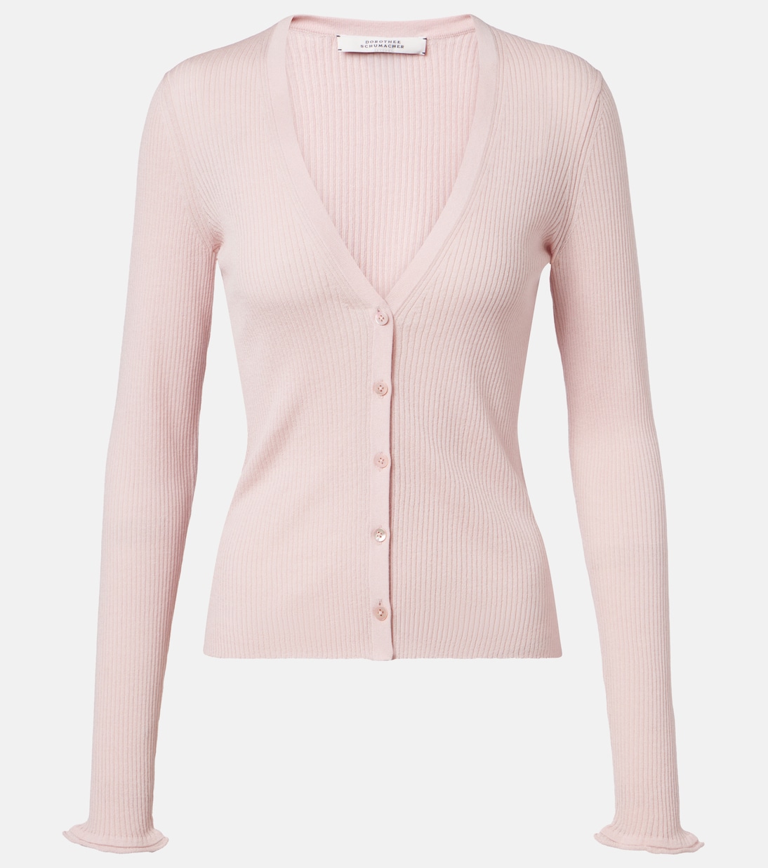 Refined Essentials wool and cotton cardigan | Dorothee Schumacher