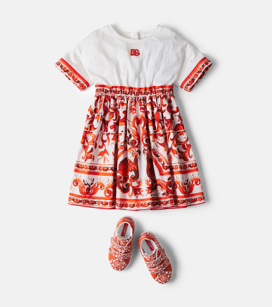Zapatillas de lona estampadas | Dolce&Gabbana Kids