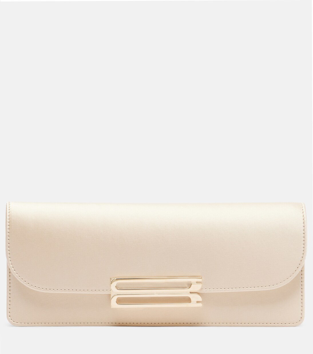 Dorian East-West satin clutch | Victoria Beckham