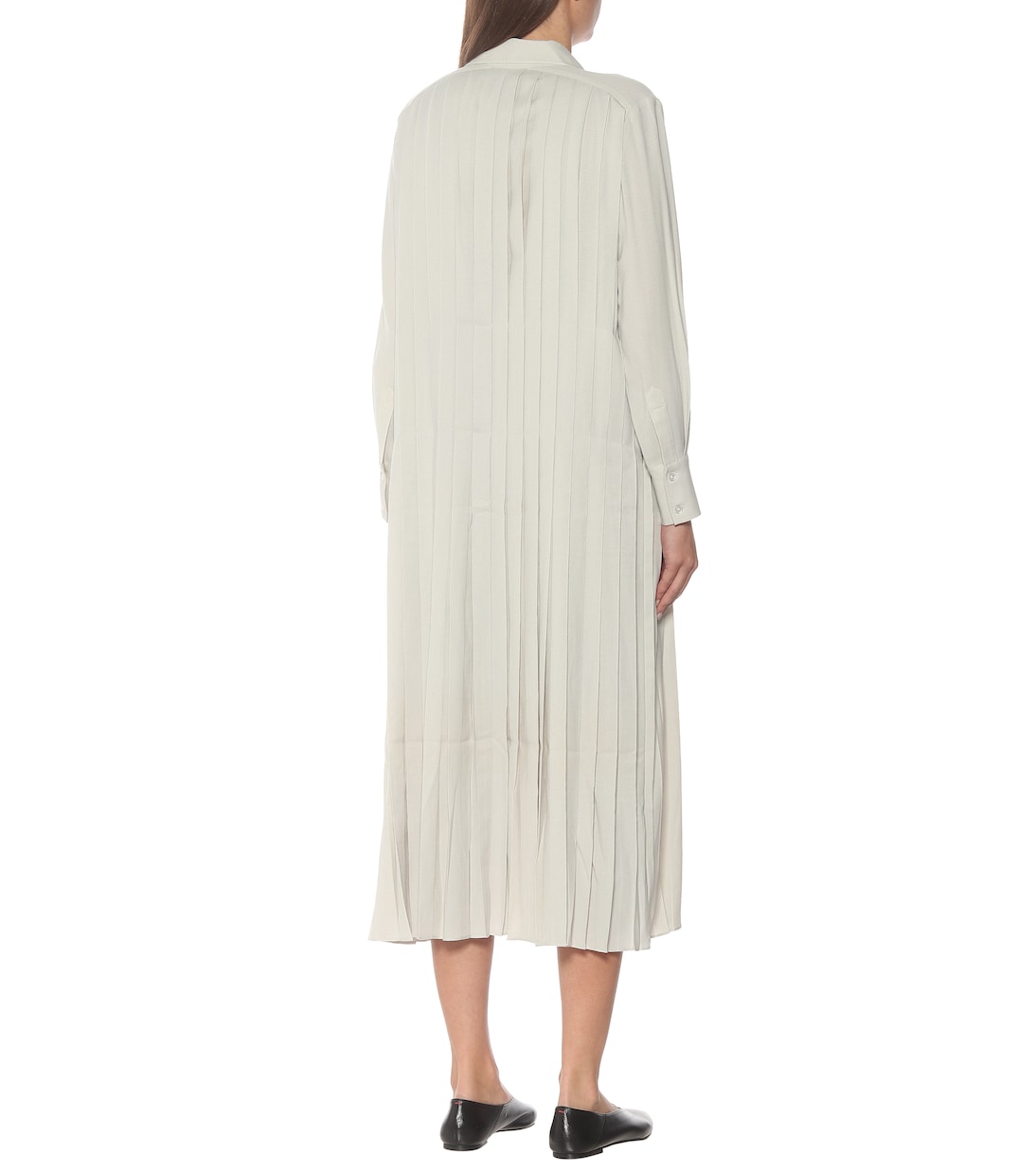 Robe midi en laine mélangée | CO